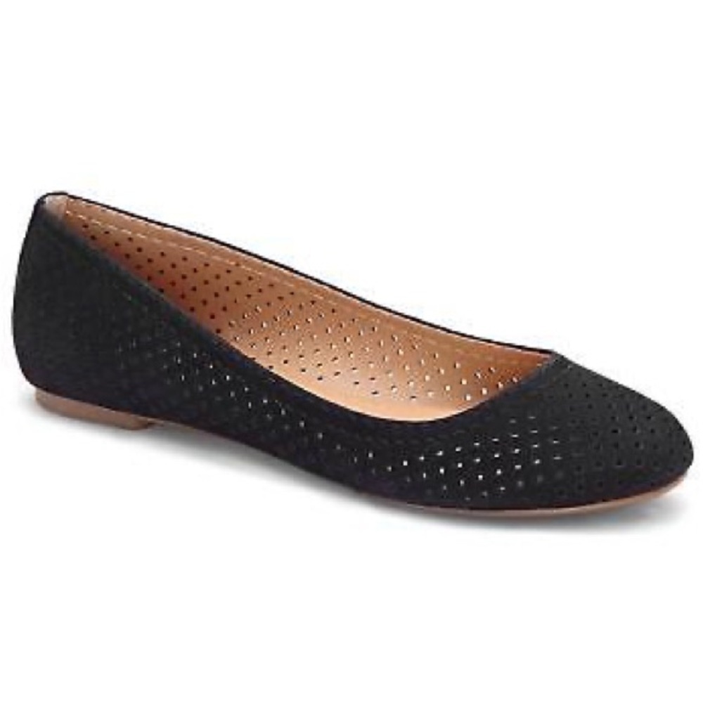Lucky Brand Women’s EVERLEE Ballet Flats Size 7 Black Contemporary Classic